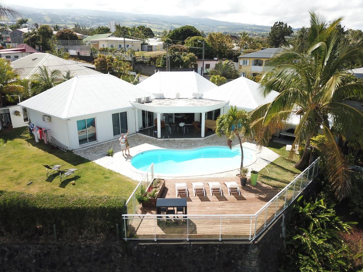 Villa Belle Vue, Chambre Bambous Saint Pierre Buitenkant foto