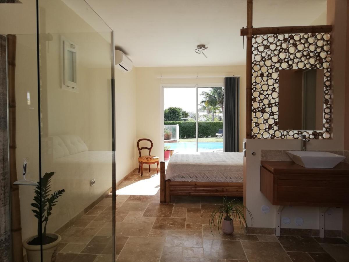 Villa Belle Vue, Chambre Bambous Saint Pierre Buitenkant foto