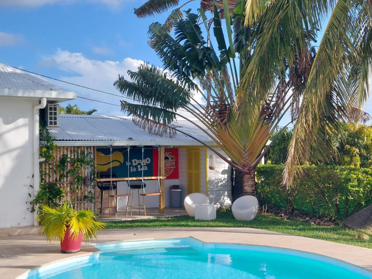 Villa Belle Vue, Chambre Bambous Saint Pierre Buitenkant foto