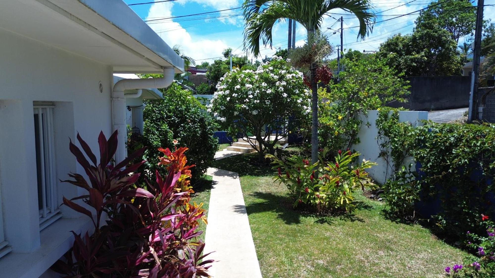 Villa Belle Vue, Chambre Bambous Saint Pierre Buitenkant foto